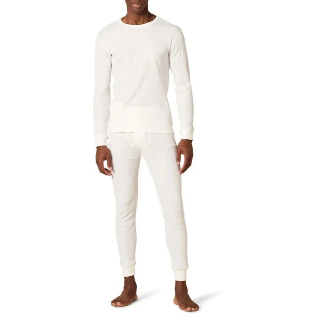 Amazon Essentials Men's Thermal Waffle Knit Long Johns Underwear